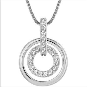 NWOT Authentic Swarovski Circle Pendant 681251
